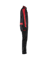 Blaklader Industry Overalls Stretch 6144 #colour_black-red