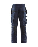 Blaklader Service Trousers with Stretch And Nail Pockets 1496 #colour_dark-navy-black