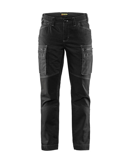Blaklader Women's Service Trousers Stretch 71591142 #colour_black