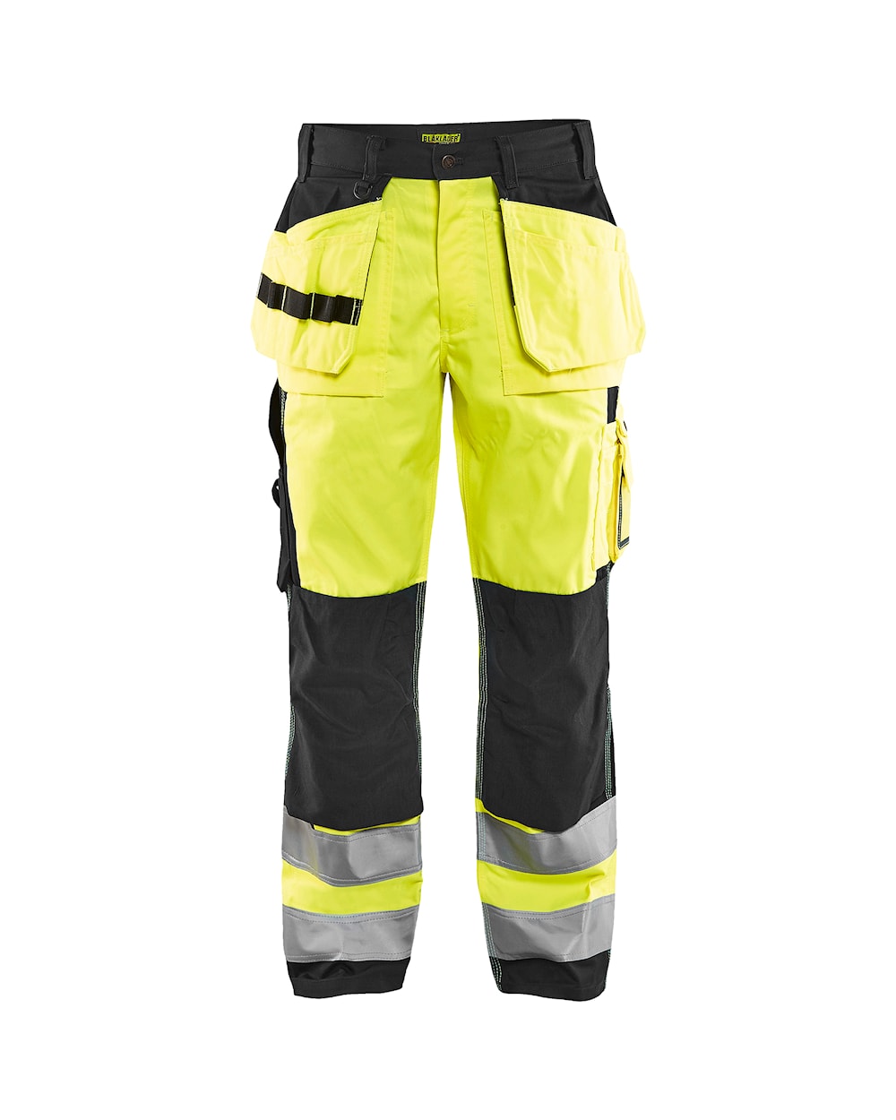 Blaklader Hi-Vis Trousers 1533 - Hi-Vis Yellow/Black