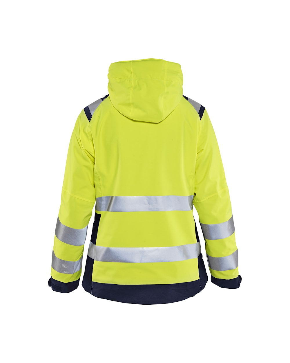 Blaklader Women's Hi-Vis Shell Jacket 4904 #colour_hi-vis-yellow-black