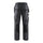 Blaklader Service Trousers with Stretch And Nail Pockets 1496 #colour_mid-grey-black