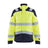 Blaklader Women's Multinorm Inherent Jacket 4969 #colour_hi-vis-yellow-navy-blue