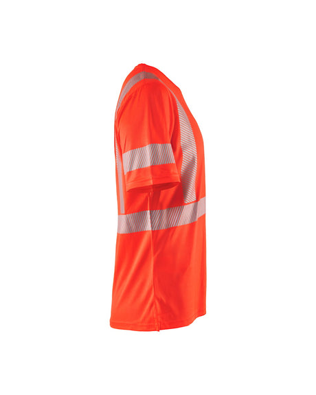 Blaklader Women's Hi-Vis T-Shirt 3336 #colour_red-hi-vis