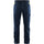 Blaklader Industry Trousers Stretch 1444 - Dark navy blue/Hi-vis yellow #colour_dark-navy-blue-hi-vis-yellow