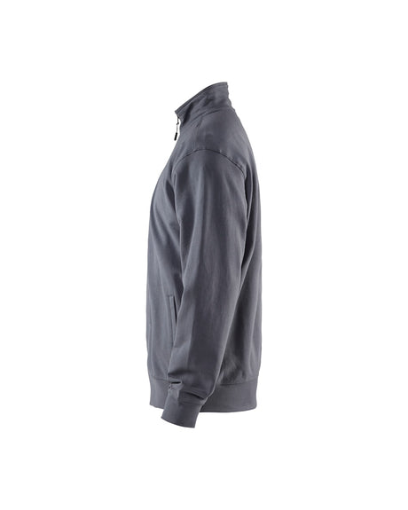 Blaklader Sweatshirt with Full Zip 3371 #colour_grey