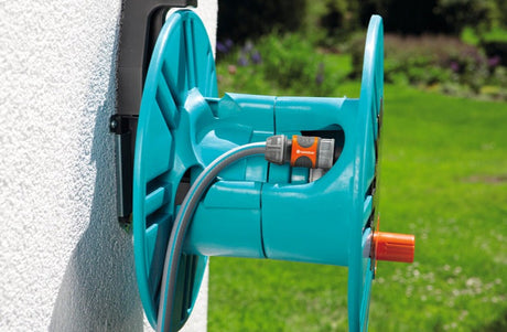 Gardena Classic Wall-fixed Hose Reel 60 with Hose Guide