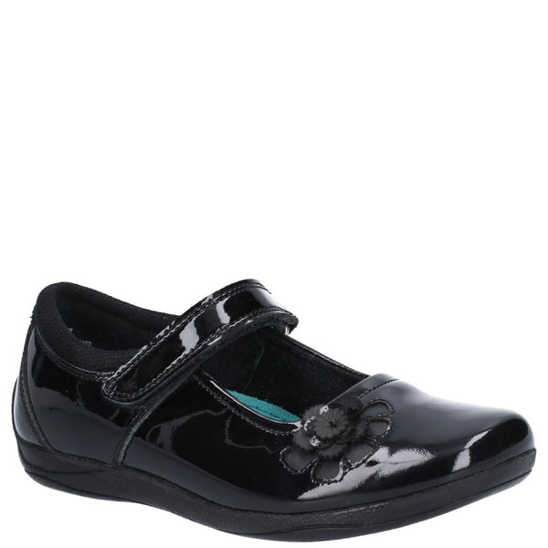 Hush Puppies Jessica Patent Junior School Shoe