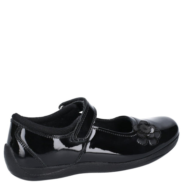 Hush Puppies Jessica Patent Junior School Shoe