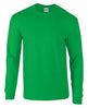 Gildan Ultra Cotton Adult Long Sleeve T-Shirt - Irish Green