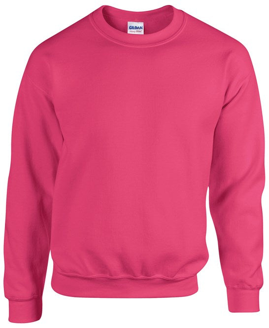 Gildan Heavy Blend Adult Crew Neck Sweatshirt - Heliconia