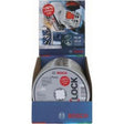 Bosch Professional X-LOCK Standard Inox Straight Cutting Wheel - 10x115x1x22.23mm, WA 60 T BF