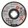 Bosch Professional X-LOCK Standard Inox Straight Cutting Disc, 115x1x22.23mm