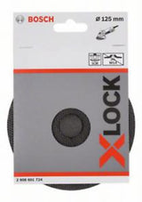 Bosch Professional X-LOCK SCM Backing Pad - 125mm with Center PIN, 12250 rpm