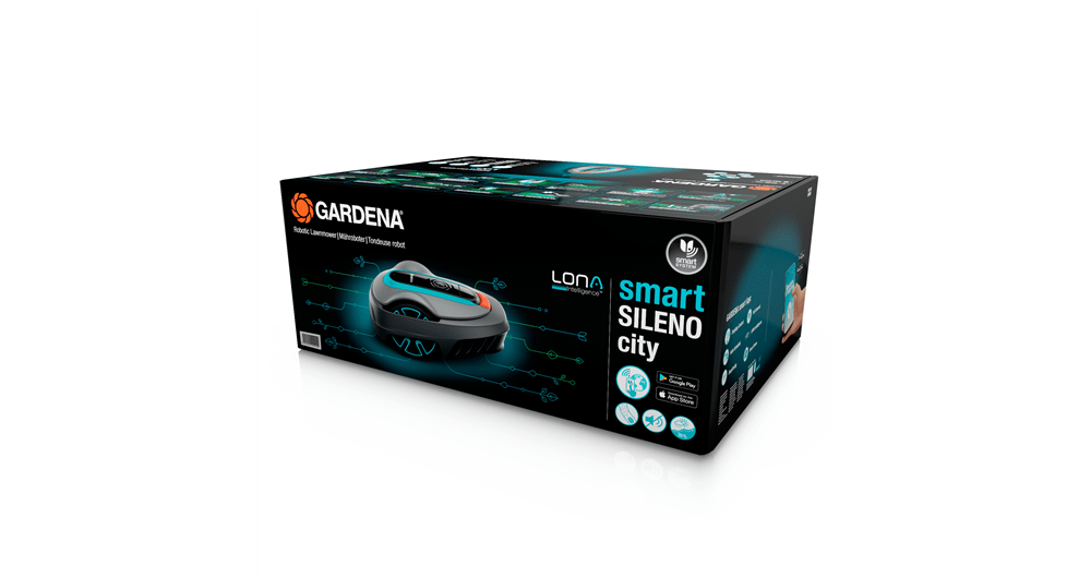 Gardena Robotic mower smart SILENO city 500 w.g.
