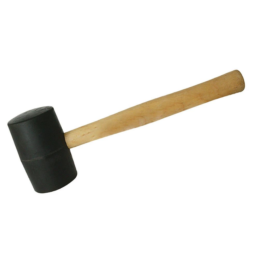 Silverline Black Rubber Mallet 32oz (907g)