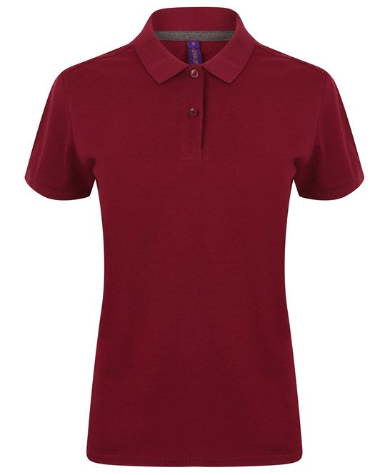 Henbury Women's Micro-Fine Piqué Polo Shirt