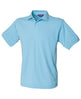 Henbury 65/35 Classic Piqué Polo Shirt - Sky