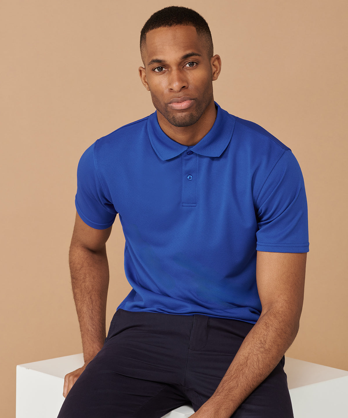 Henbury Coolplus® Polo Shirt - Royal*†