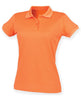 Henbury Women's Coolplus® Polo Shirt - Bright Orange