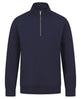 Henbury Unisex Sustainable ¼-Zip Sweatshirt