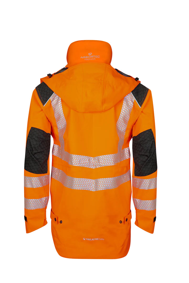 Arbortec Smock Heavy Duty BreatheDry #colour_hi-vis-orange