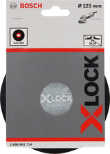 Bosch Professional X-LOCK Backing Pad Soft - 125mm, 12,500 RPM