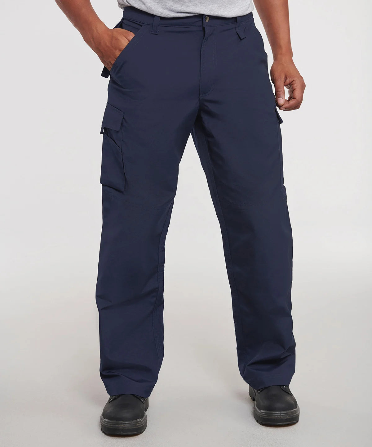 Russell Europe Heavy-Duty Workwear Trousers - French Navy