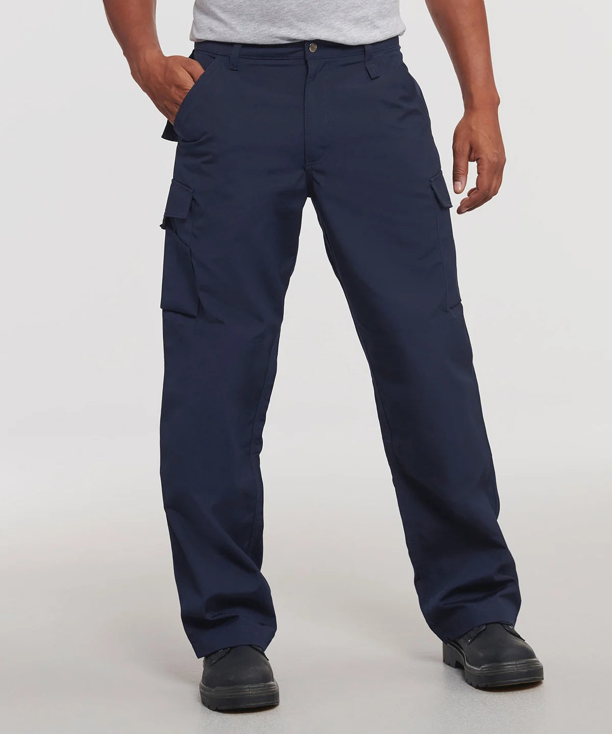 Russell Europe Heavy-Duty Workwear Trousers - French Navy