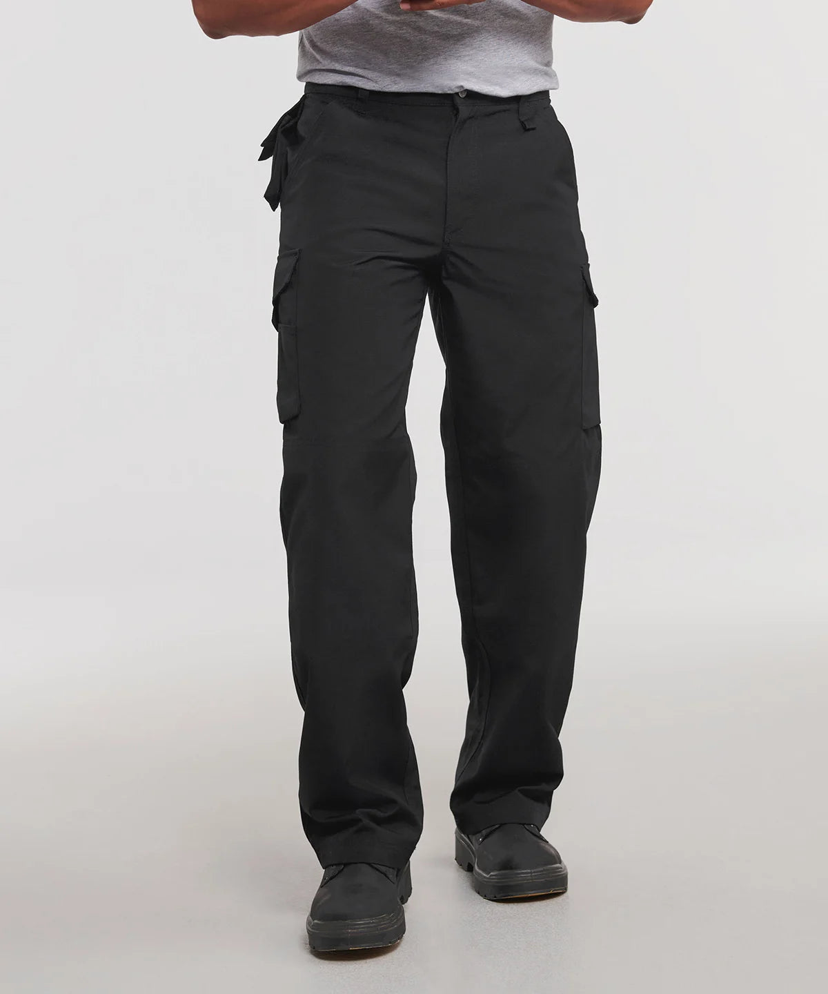 Russell Europe Heavy-Duty Workwear Trousers - Black