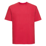 Russell Europe Super Ringspun Classic T-Shirt - Bright Red