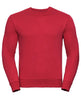 Russell Europe Set-In Sleeve Sweatshirt - Classic Red