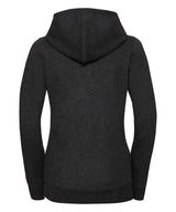 Russell Europe Women's Authentic Melange Zipped Hood Sweatshirt