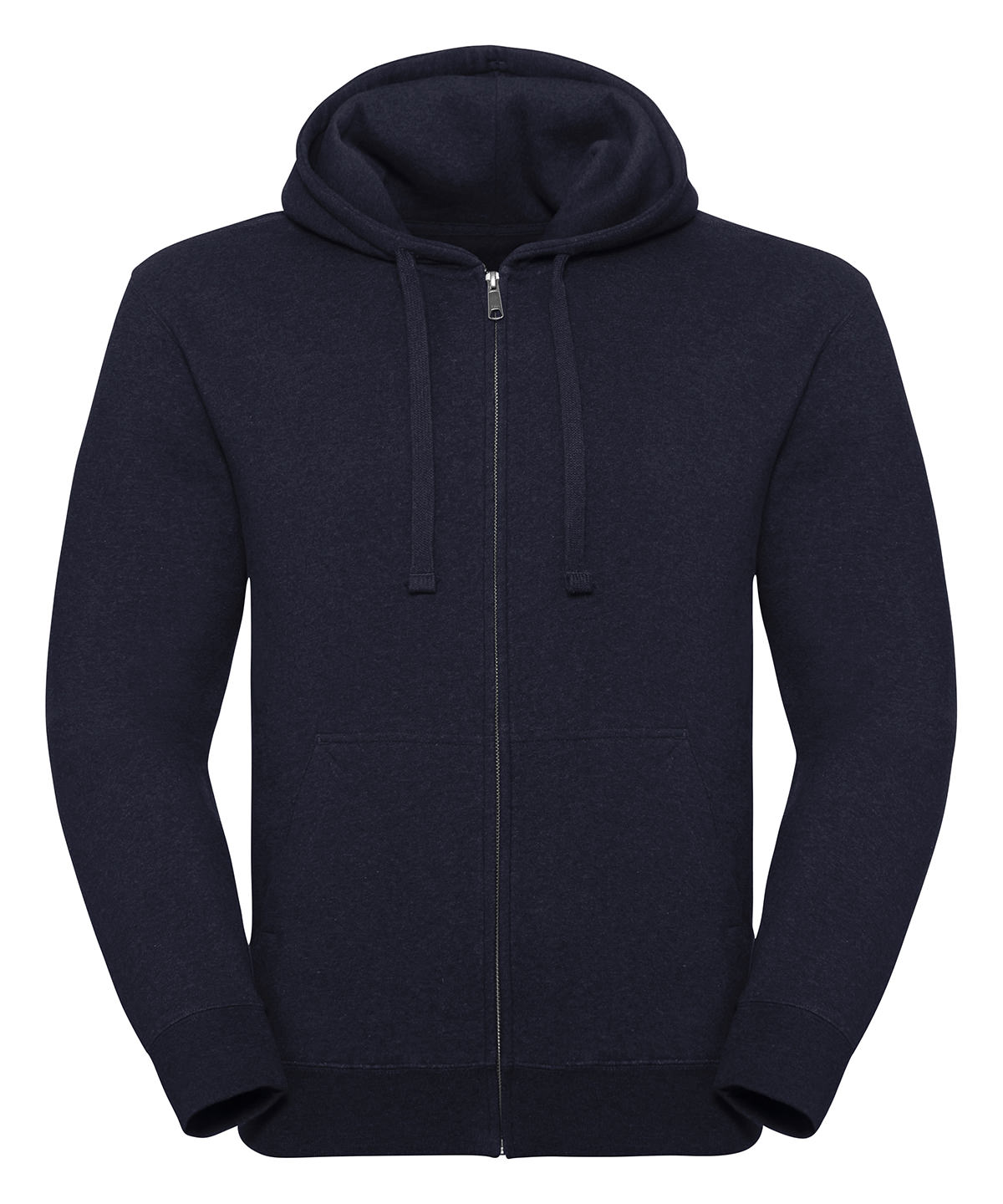 Russell Europe Authentic Melange Zipped Hood Sweatshirt