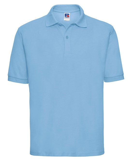 Russell Europe Classic Polycotton Polo - Sky