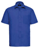 Russell Collection Short Sleeve Polycotton Easycare Poplin Shirt