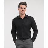 Russell Collection Long Sleeve Tailored Ultimate Non-Iron Shirt