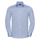 Russell Collection Long Sleeve Herringbone Shirt