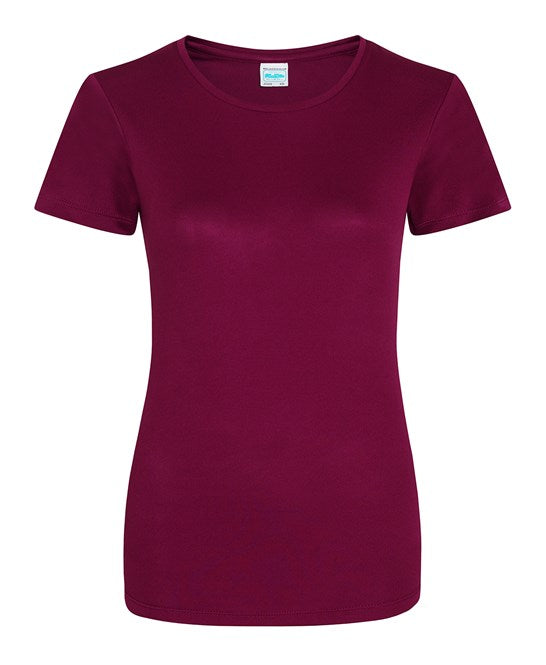 Awdis Just Cool Women's Cool T - Burgundy