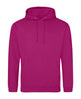 Awdis Just Hoods College Hoodie - Festival Fuchsia