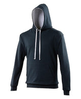 Awdis Just Hoods Varsity Hoodie - New French Navy/Heather Grey*?