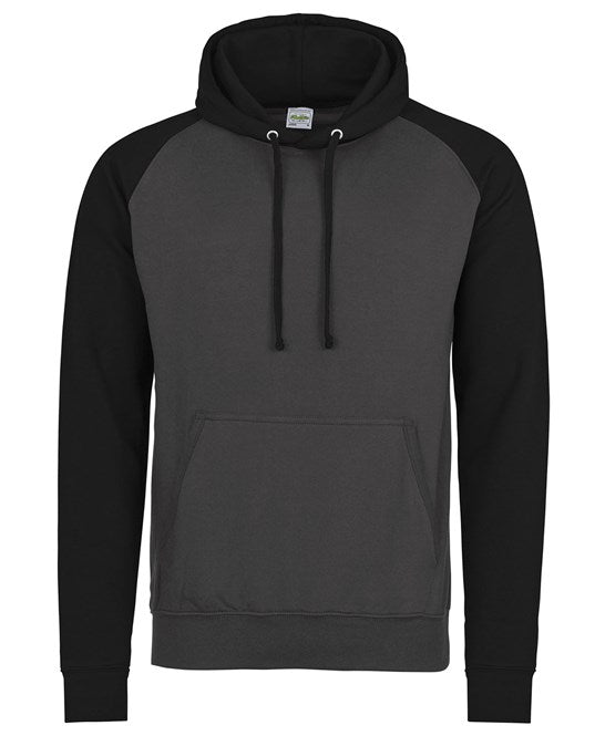 Awdis Just Hoods Baseball Hoodie