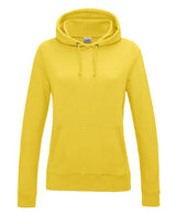 Awdis Just Hoods Women's College Hoodie - Sun Yellow