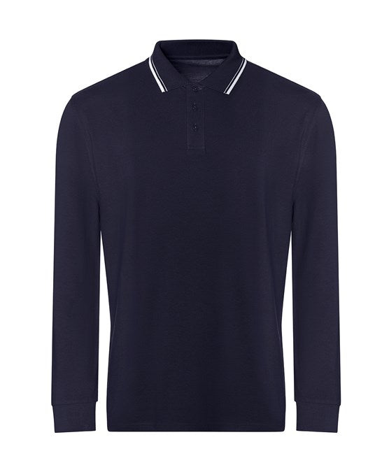 Awdis Just Polo's Long Sleeve Tipped 100 Polo