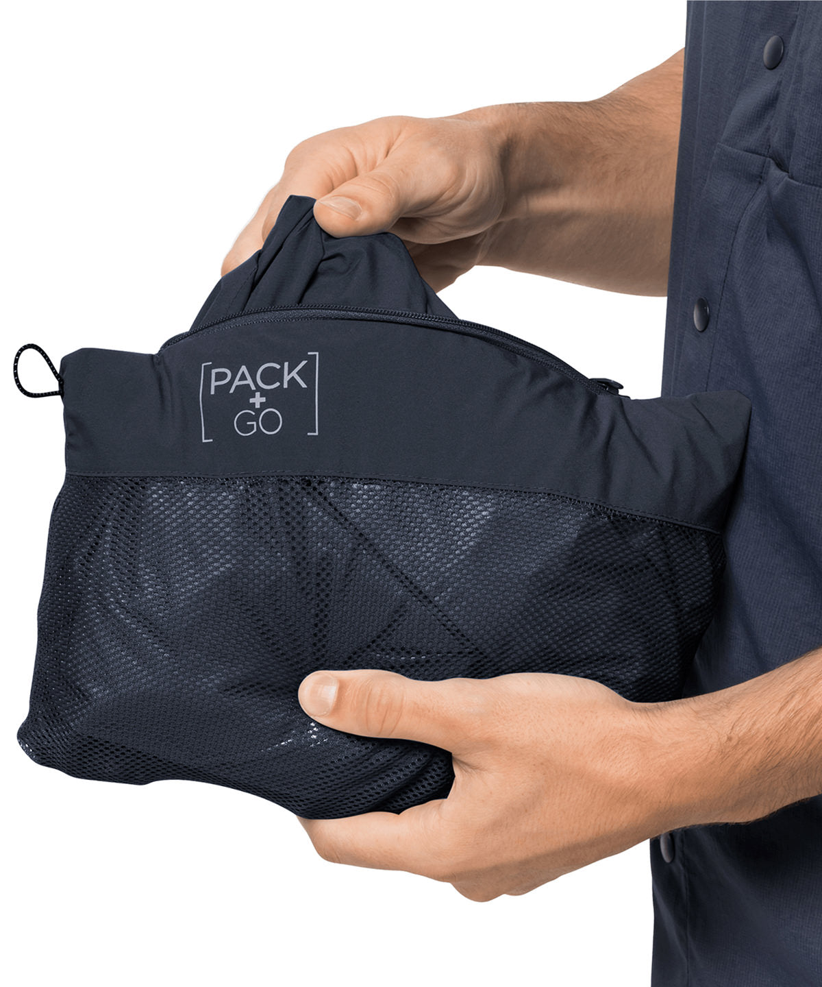 Jack Wolfskin Packable Waterproof Jacket (Ol)