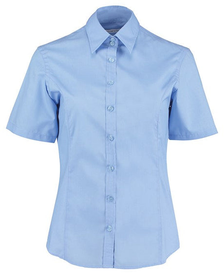 Kustom Kit Business Blouse Short-Sleeved (Tailored Fit)