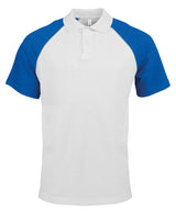 Kariban Polo Baseball Contrast Polo Shirt
