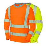 Leo Workwear CAPSTONE Leo EcoViz Performance+ Sleeved T-Shirt