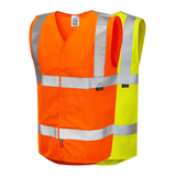 Leo Workwear CLIFTON Leo EcoViz LFS/AS Waistcoat  (EN 14116 & EN 1149)