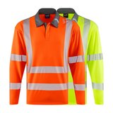 Leo Workwear GEORGEHAM Leo EcoViz COOLMAX High Performance Sleeved Polo S